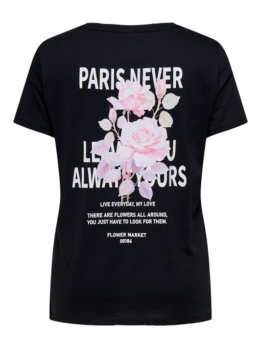 CARCRUZ - T-shirt med Print For & Bag