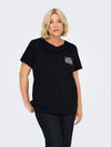 CARCRUZ - T-shirt med Print For & Bag