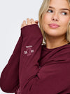 CARBEN - Sweatshirt med Tekst