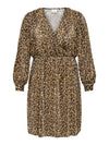 CARMKA - Leopard Kjole V-hals