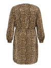 CARMKA - Leopard Kjole V-hals