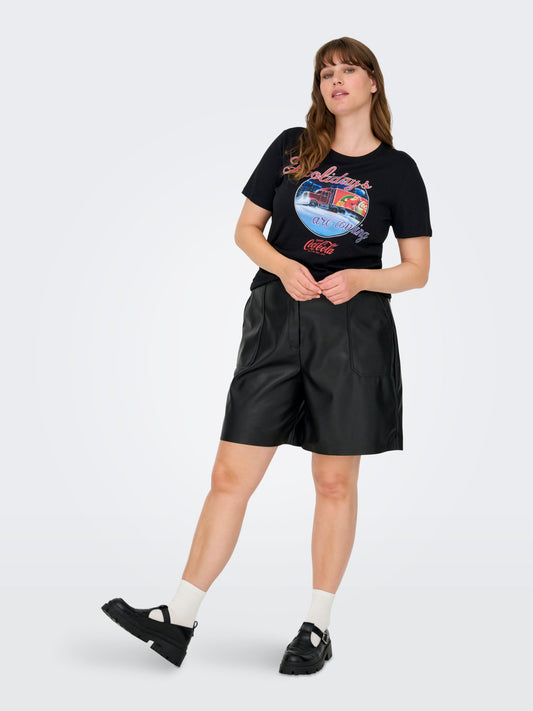 CarCoca Cola - Sort Jule T-Shirt