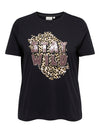 CarChrista - Kortærmet T-shirt med Print