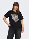 CarChrista - Kortærmet T-shirt med Print