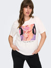 CarChrista - Kortærmet T-shirt med Print