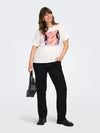 CarChrista - Kortærmet T-shirt med Print