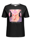 CarChrista - Kortærmet T-shirt med Print