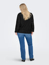 CARLUZIA - Langærmet Blonde Bluse