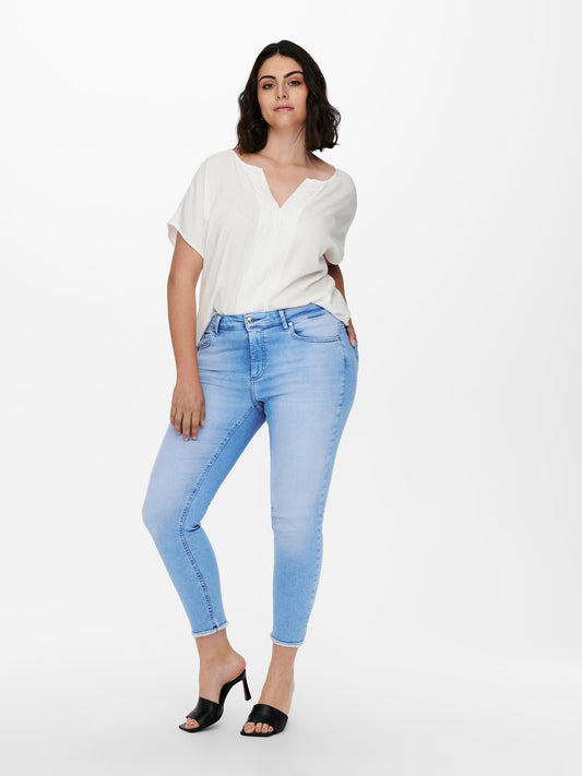 CARWILLY JEANS ANKELLÆNGDE - NOOS