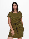 CarApril Knee Dress Stripe