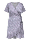 CarLivia Wrap Knee Dress