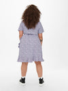 CarLivia Wrap Knee Dress