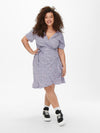 CarLivia Wrap Knee Dress