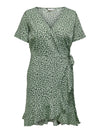CarLivia Wrap Knee Dress