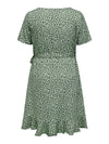 CarLivia Wrap Knee Dress