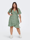 CarLivia Wrap Knee Dress