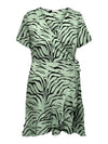 CarLivia Wrap Knee Dress