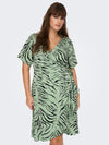 CarLivia Wrap Knee Dress