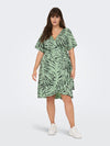 CarLivia Wrap Knee Dress