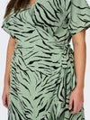 CarLivia Wrap Knee Dress