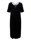 CARBANDANA S/S CALF DRESS