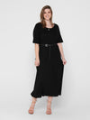 CARBANDANA S/S CALF DRESS