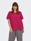 Carvica Top - Ensfarvet