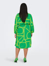 CARNEWDENIZIA 3/4 BLK SHIRTDRESS WVN