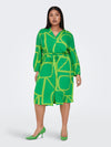 CARNEWDENIZIA 3/4 BLK SHIRTDRESS WVN
