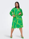 CARNEWDENIZIA 3/4 BLK SHIRTDRESS WVN