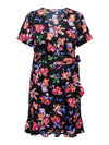 CarLivia Wrap Knee Dress