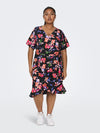CarLivia Wrap Knee Dress