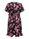 CarLivia Wrap Knee Dress