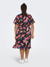 CarLivia Wrap Knee Dress