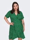 CarLivia Wrap Knee Dress