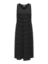 CARMAY CALF V-NECK DRESS