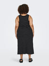 CARMAY CALF V-NECK DRESS