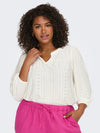 CARSANDRA 3/4 SPLITT TOPP JRS