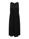 CARMAY CALF V-NECK DRESS