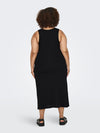 CARMAY CALF V-NECK DRESS