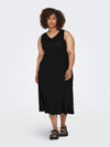 CARMAY CALF V-NECK DRESS