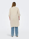 CARTOKYO L/S LINEN BLEND DRESS
