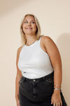 CARSOL SL GLITTER RIB TOP