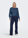 CARTHUNDER - MID PUSH FLARED JEANS - NOOS