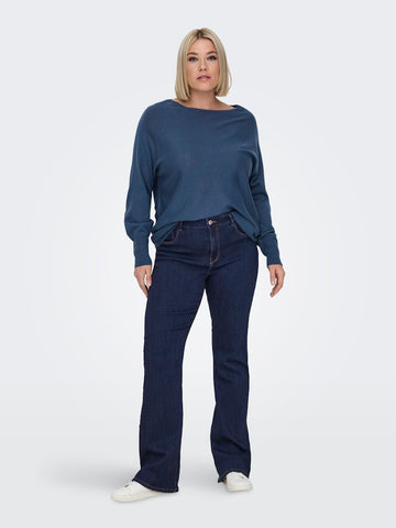 CARTHUNDER - MID PUSH FLARED JEANS - NOOS