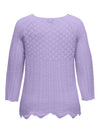 CARNOLA LIFE  - Strikbluse med 3/4 ærmer - Noos