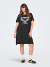 CARLUCY - T-Shirt Kjole med Print