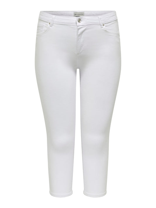 CARWILLY - Capri Jeans med middels midje - Noos
