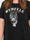 CARLUCY - T-Shirt Kjole med Print