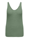 CARSUNNY SL RIB V-NECK KNT